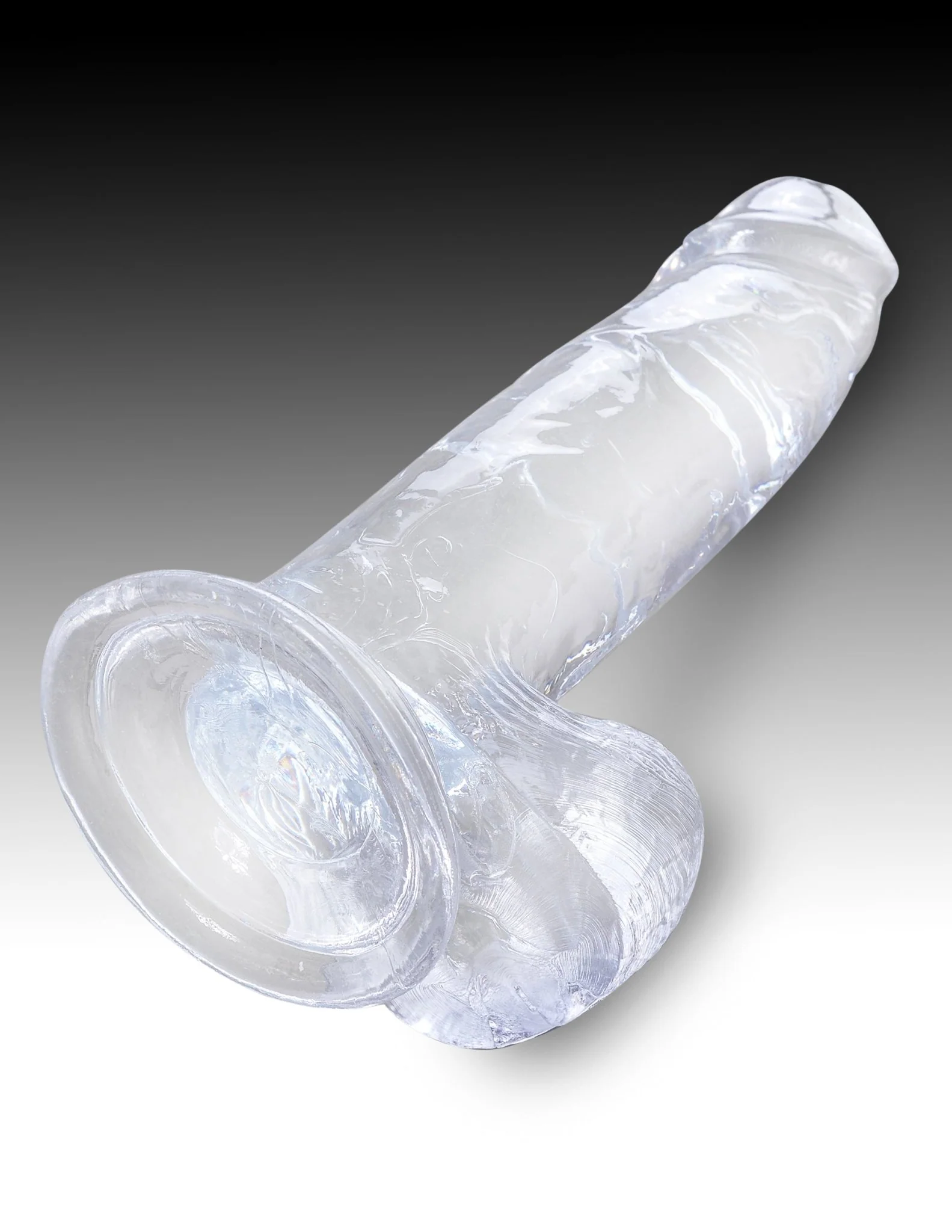 King Cock Clear Cock With Balls - Image 10