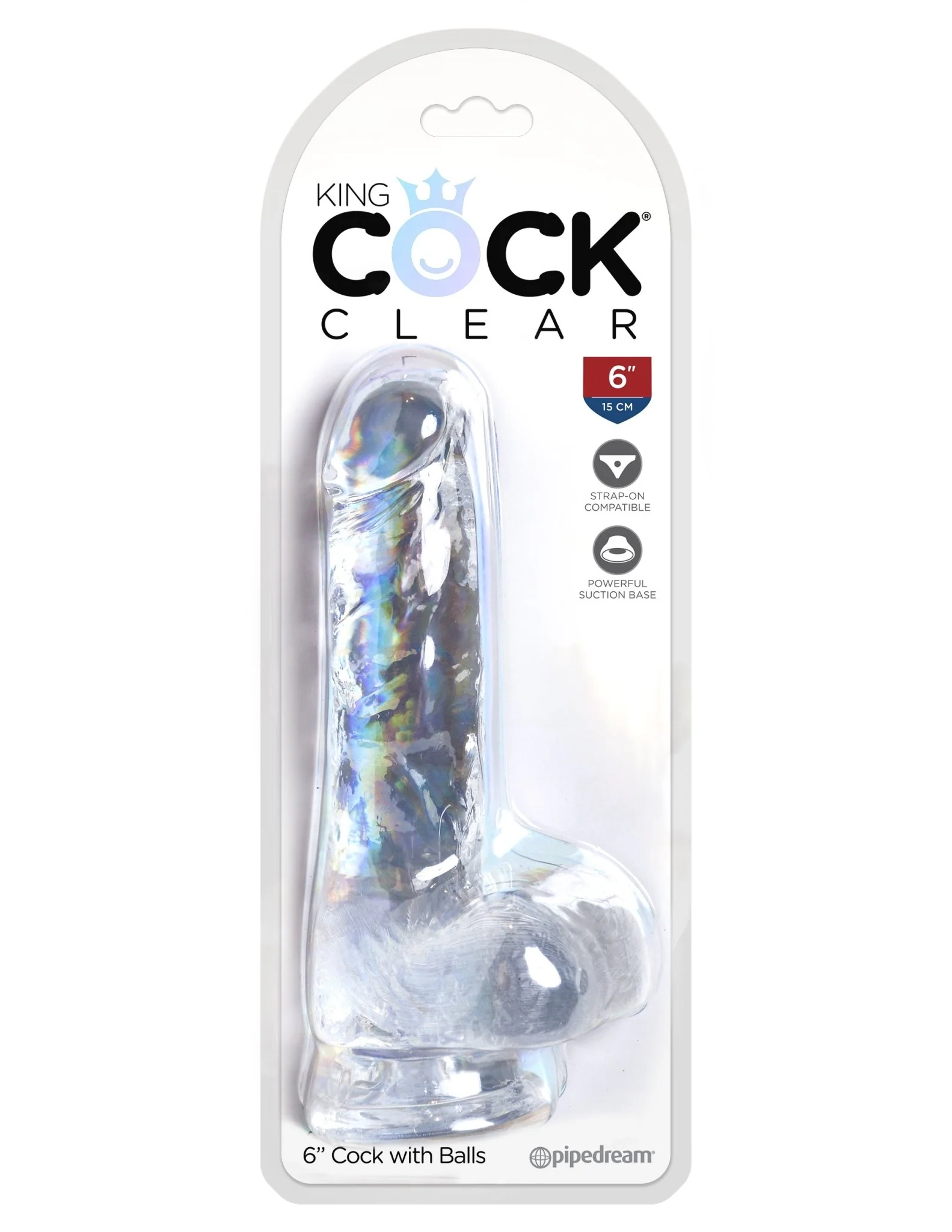 King Cock Clear Cock With Balls - Image 11