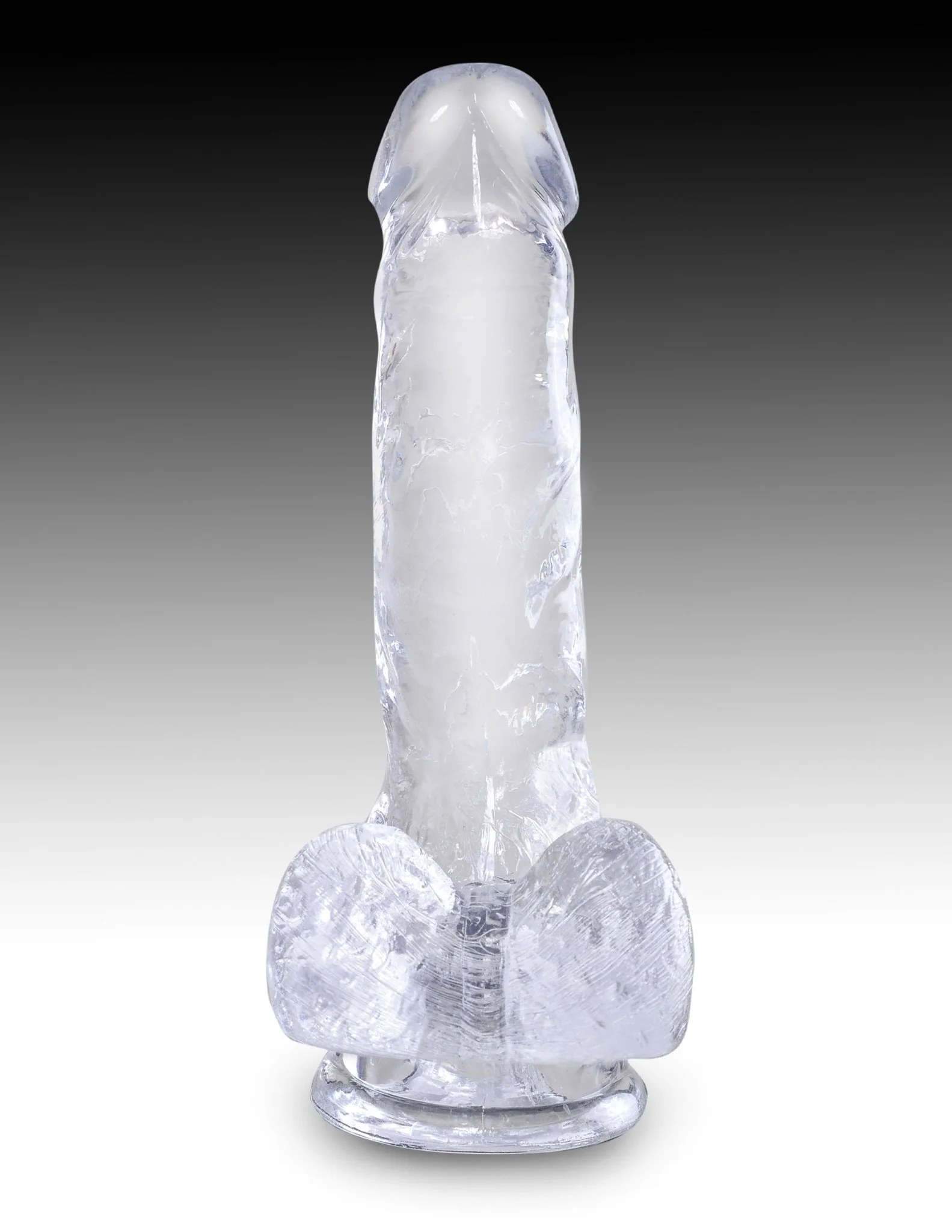 King Cock Clear Cock With Balls - Image 13