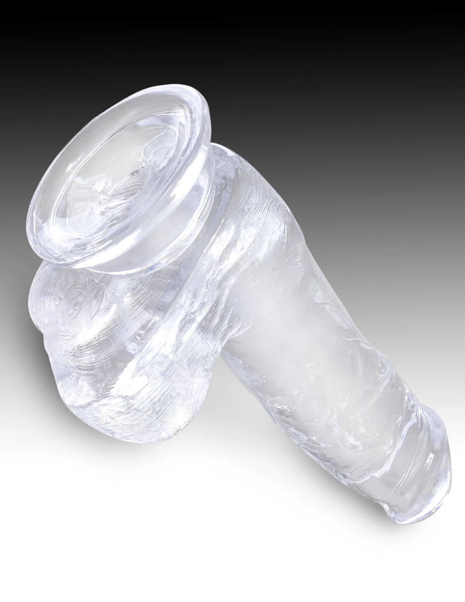 King Cock Clear Cock With Balls - Image 15