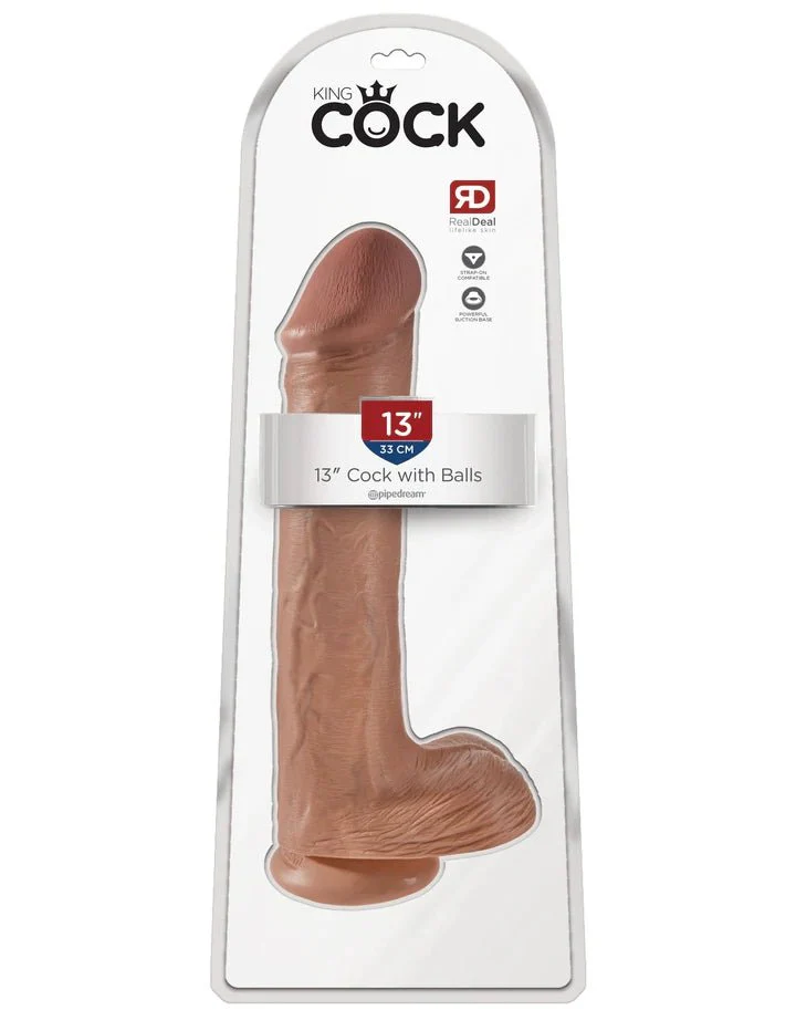 King Cock Dildo With Balls - Image 3