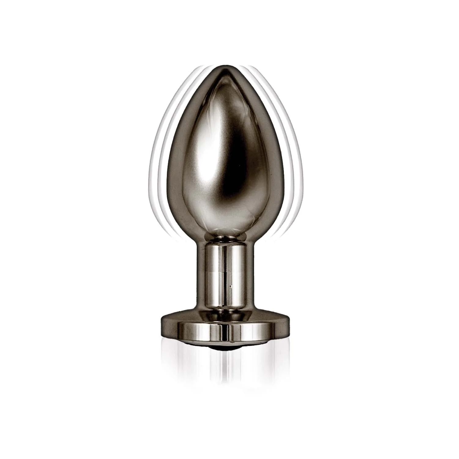 Ass-Sation Remote Vibrating Metal Anal Plug - Image 3