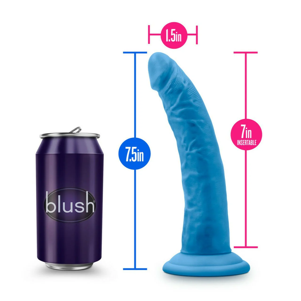 Neo Silicone Dual Density Cock - Image 16