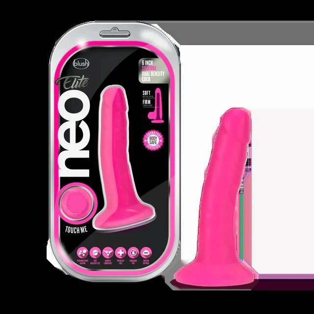 Neo Silicone Dual Density Cock - Image 7
