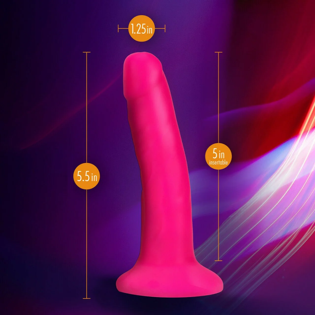 Neo Silicone Dual Density Cock - Image 9