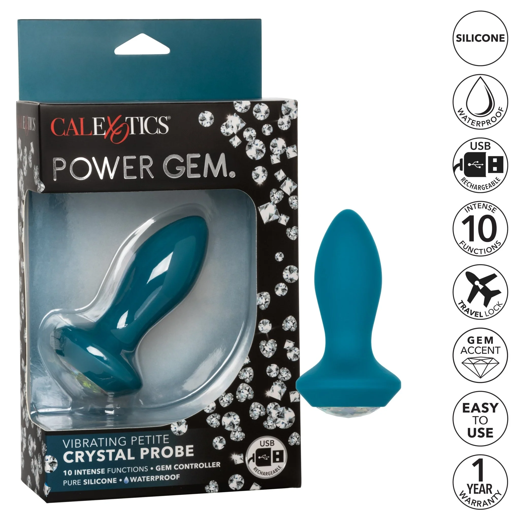 Power Gems Vibrating Crystal Petite Probe - Image 20