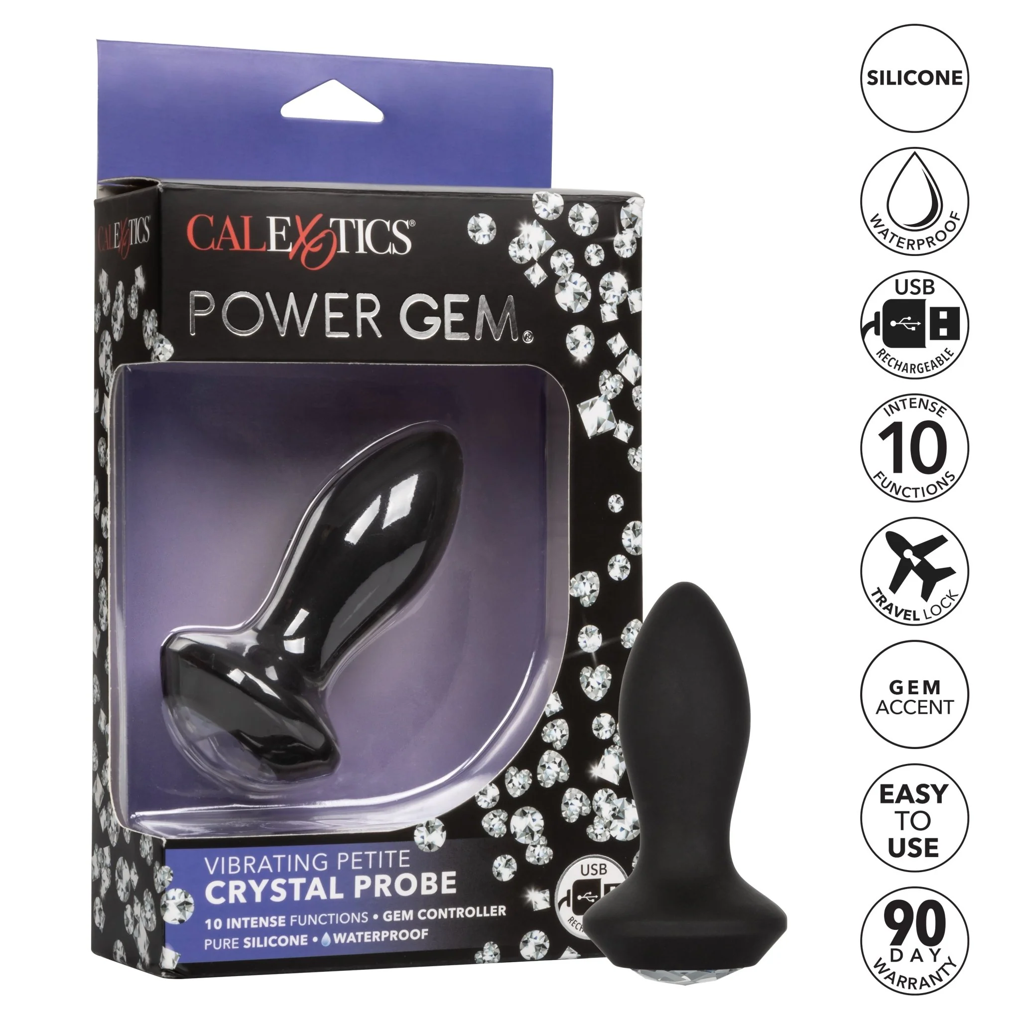 Power Gems Vibrating Crystal Petite Probe - Image 33